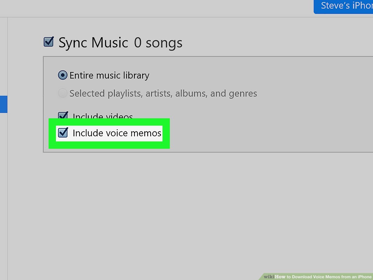 Voice memo app